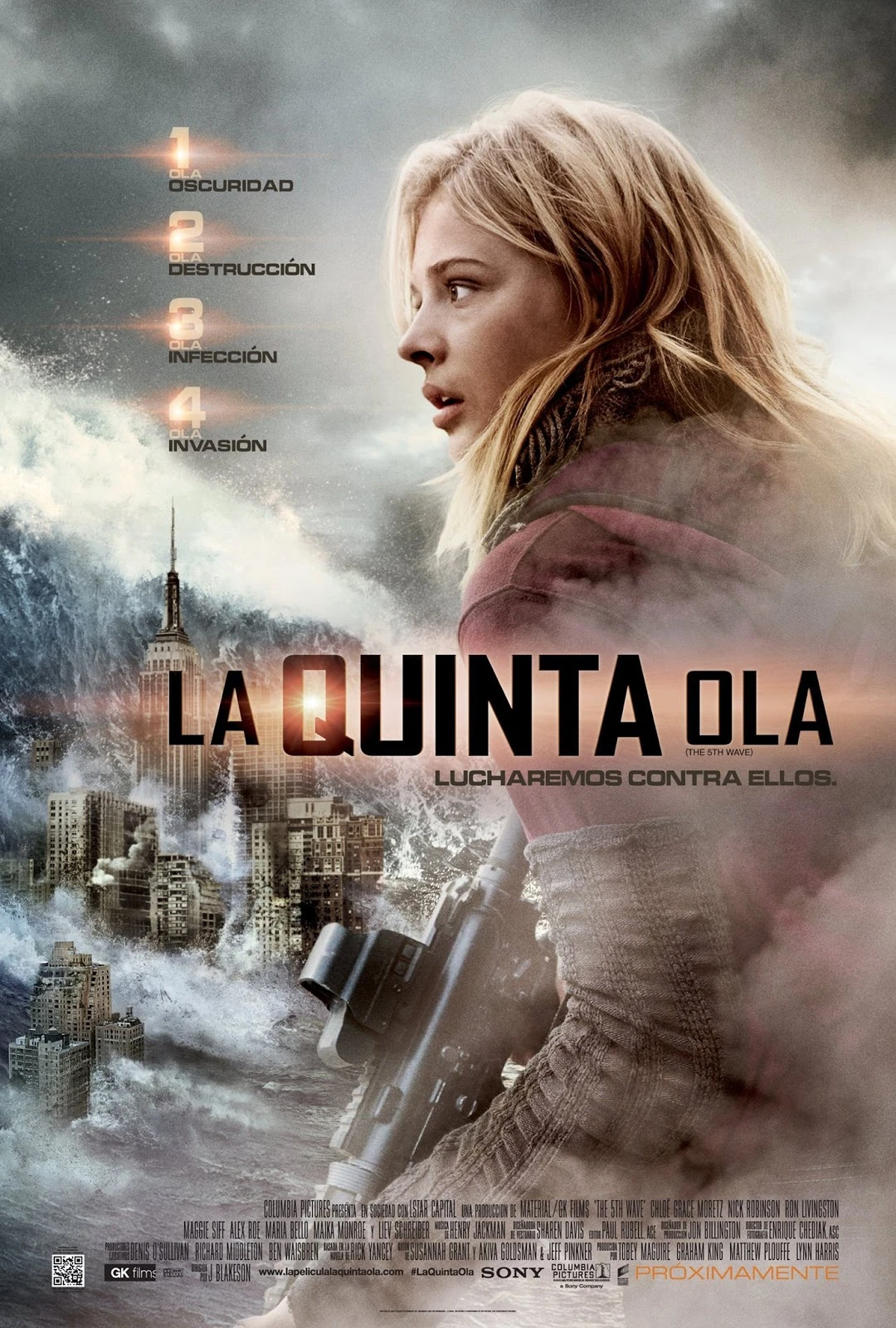 La quinta ola - Portada